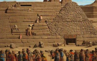 Construction of Tiwanaku Pyramid
