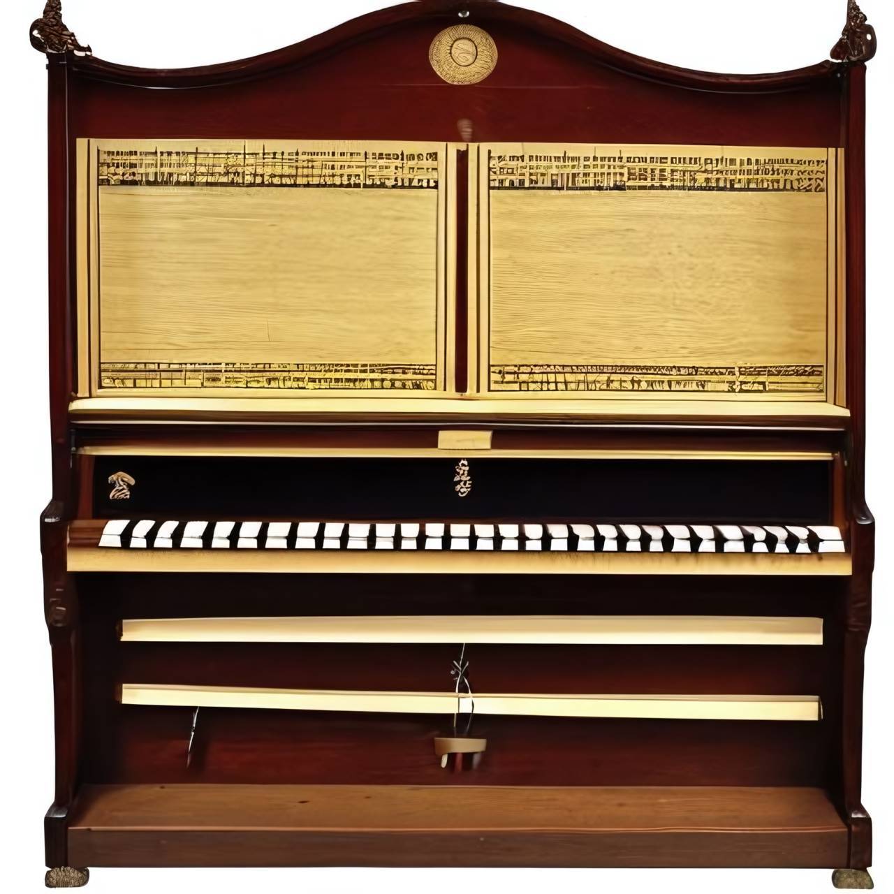 Clavichord - Generated by Stable Diffusion