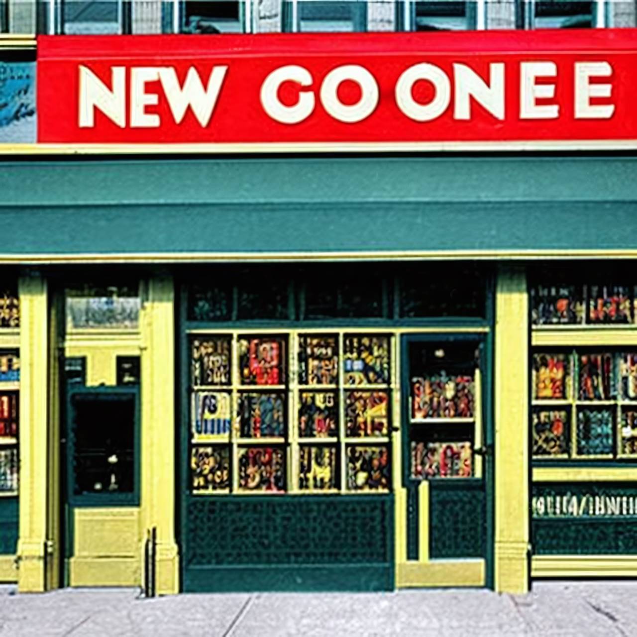 A Comics Store from 1938- Generated by Stable Diffusion