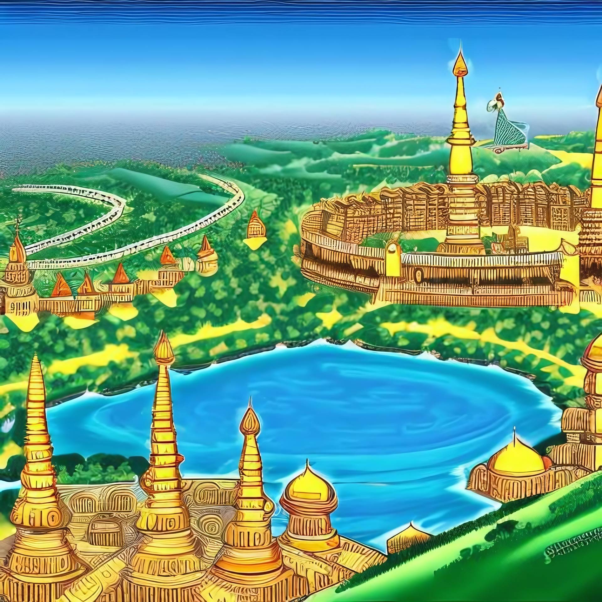 Kingdom of Nri - Generated by Stable Diffusion
