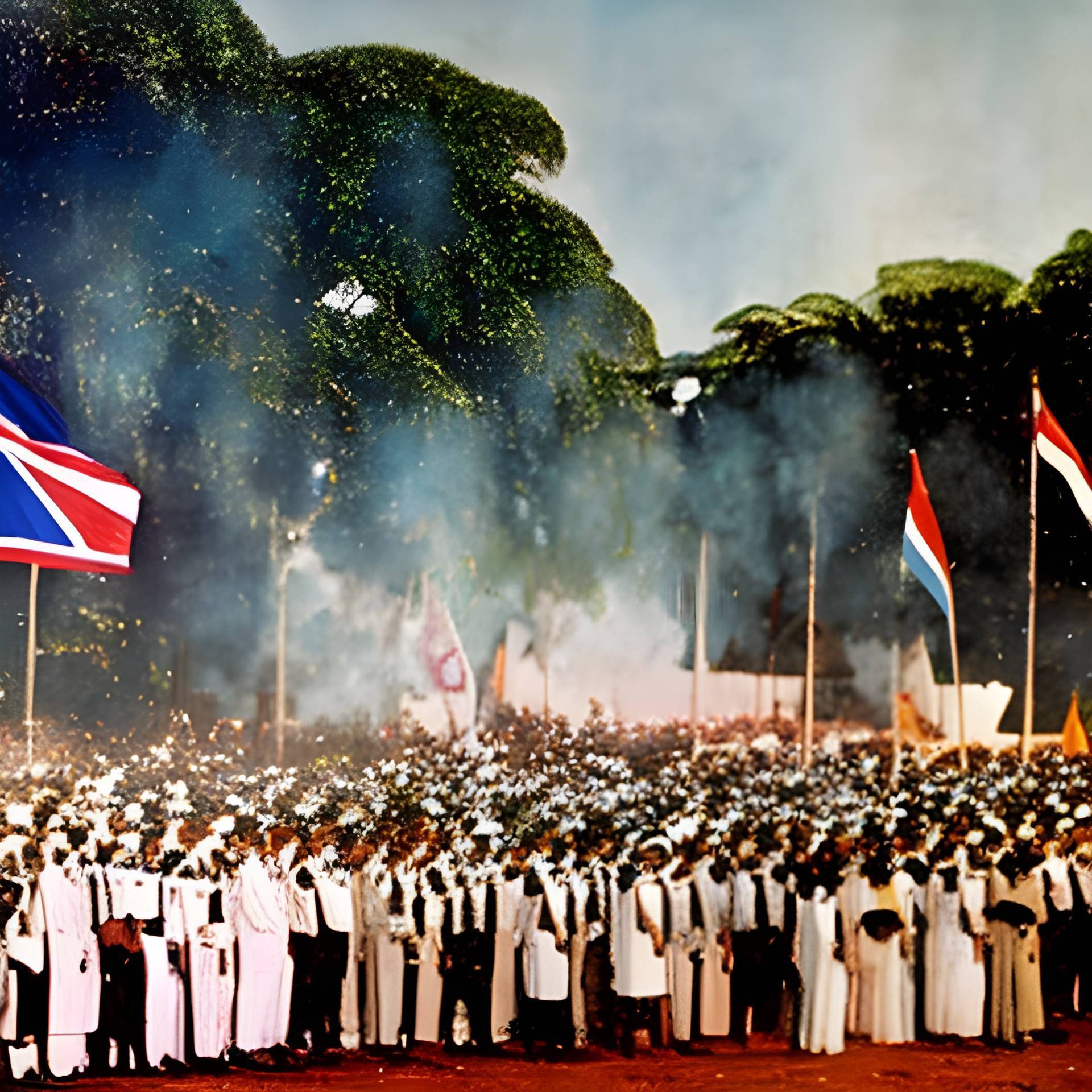 The Celebrations of Independence at Nauru - Generated by Stable Diffusion