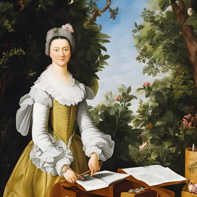 Maria Sibylla Merian - Generated by Stable Diffusion