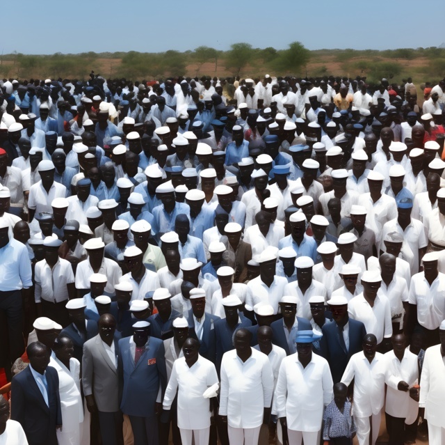 Opening of the Lobatse Abbatoir - Generated by Stable Diffusion