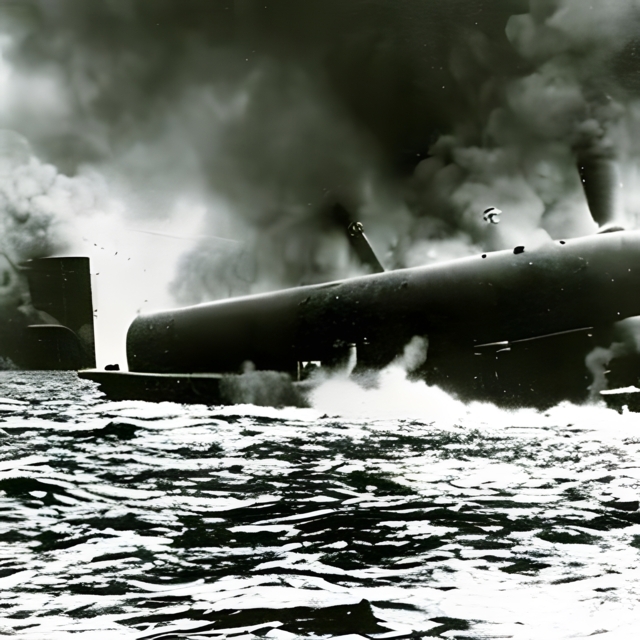 Scene from WWII - Generated by Stable Diffusion
