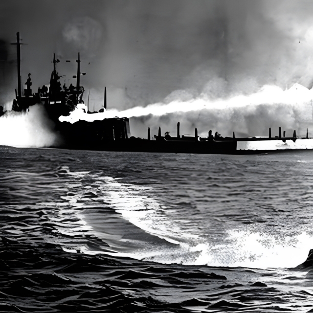Scene from WWII - Generated by Stable Diffusion