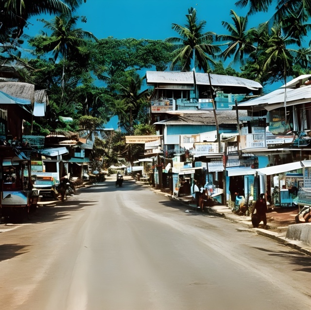 Vanuatu in 1980 - Generated by Stable Diffusion