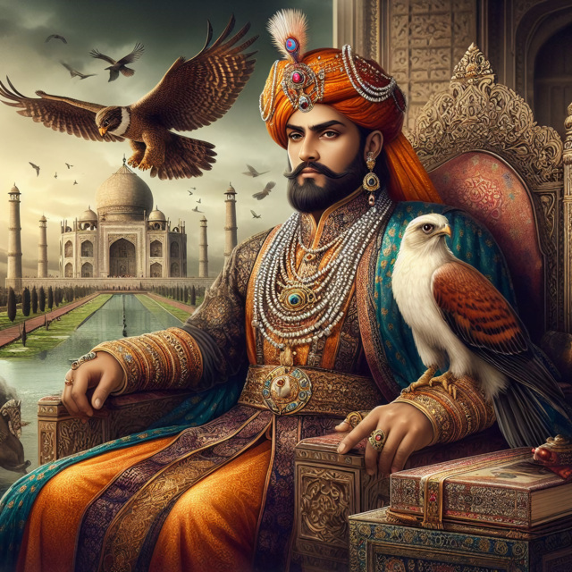 Jahangir the Mughal Emperor - Generated by Bing Image Creator